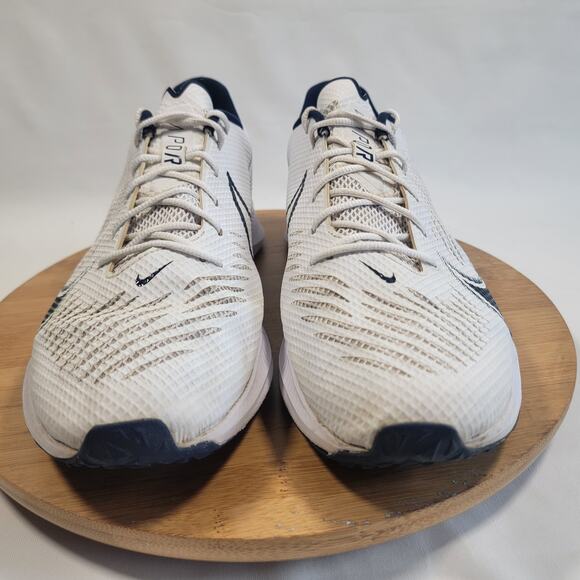 Nike Vapor Edge Turf Football Sneakers Shoes Men 12.5 White Black - Picture 2 of 14